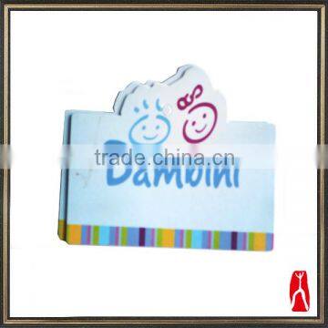 Directly factory abnormity garment tag headers printed