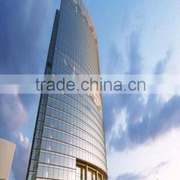 Aluminum Exterior Strucural Glass Curtain Wall for Building photo-5