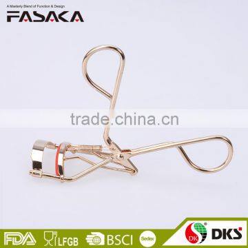 S60.1199-2015 New Design Professional Carbon Steel Eyelash Curler With Gold-plated