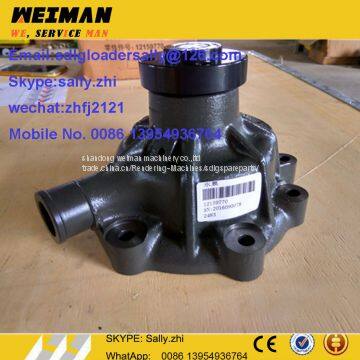 SDLG orginal water pump, 12159770,  sdlg loader parts  for SDLG wheel loader LG936L