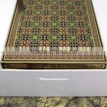 Luxury White Wooden Perfume Box Hot Sale Cosmetic Packaging Box Gift Box photo-4