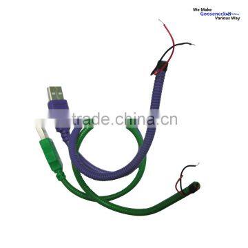 GOOSENECK FLEXIBLE TUBE USB CABLE