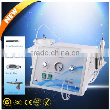 Professional water dermabrasion with water vacuum face cleaning machine for skin care