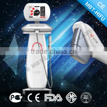 Most popular ultrasonic face lift wrinkle removal beauty machine Hifu Korea