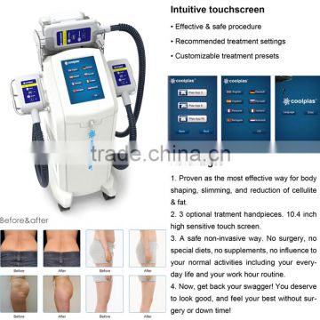 Body Shape Weight Loss Fat Freezing Criolipolysis coolplas cellulite removal body shaper machines body shaping machine