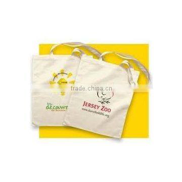 COTTON CANVAS SHOPPING BAG