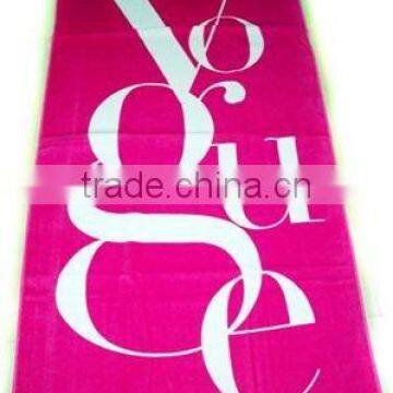 jaquard beach towel