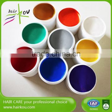 China professional Hair dye cream, hair coloring pomade for Hair styling