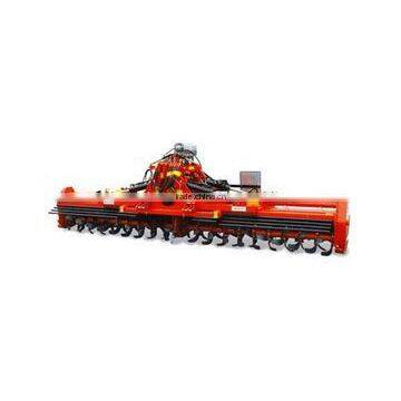 Large lateral variable speed rotary cultivator