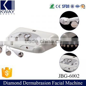 Multifuntional 2 in 1 diamond dermabrasion and ultrasonic skin massage equipment with ce certification