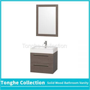 Wall Mounted PVC Melamine Bathroom Vanity Set photo-3