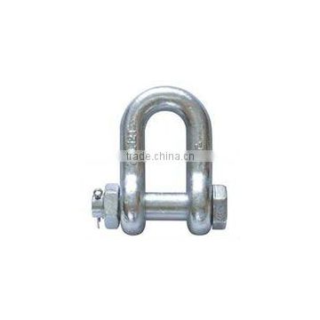 d ring shape shackle and small d shackle