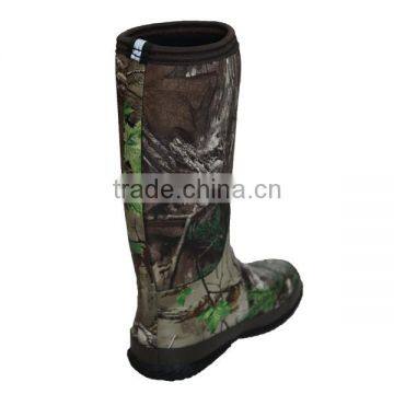 Mens Warm Camo Neoprene Boots For Hunting photo-2