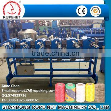 High speed yarn coning machine for winding sewing thread