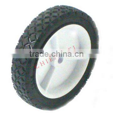 8" "Semi-Pneumatic Wheelbarrow Cart Wheel Tire photo-3