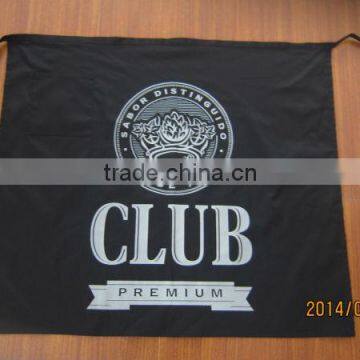 Wholesale Black Bar Man Half Waist Apron photo-2