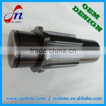 High precision OEM CNC machining Grind multiple Spline shaft with deburring