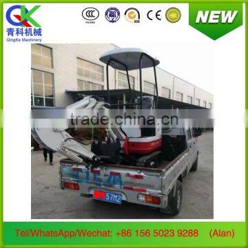 Small 0.8ton Hydraulic Crawler Excavator for Orchard Forest Farm Greenhouse photo-3