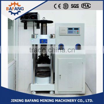 Concrete cement brick pressure testing equipment compression tester