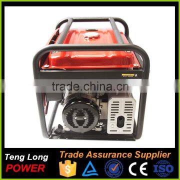 Hand Crank Start With 3 Phase Gasoline Engine Power Generator for Sale photo-2