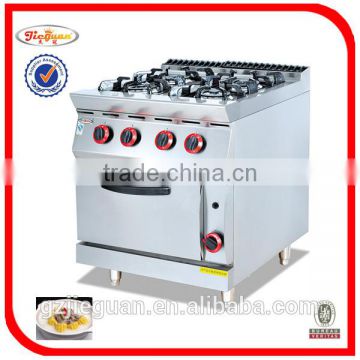 Free Standing Gas Range With 4-burner and Oven in Guangzhou (GH-787A-2)