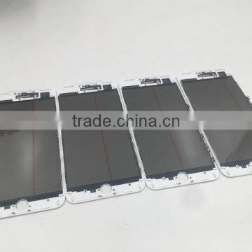 JUYU Original Front Glass With Cold Glue Frame With 250U OCA With Original Polarizer for Iphone7 4.7/5.5 Inch photo-3