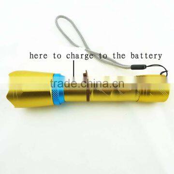 Tactical LED Flashlight Zoom Flashlight photo-2