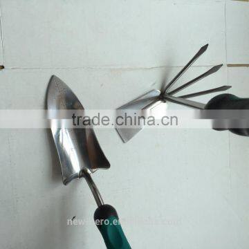 STAINLESS STEEL TRANSPLANTING TROWEL DUAL PURPOSE HOE photo-4