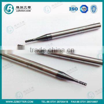 square ended milling cutter