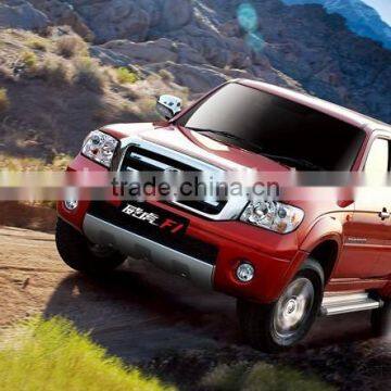 Double cab right hand drive china pickup 4x4