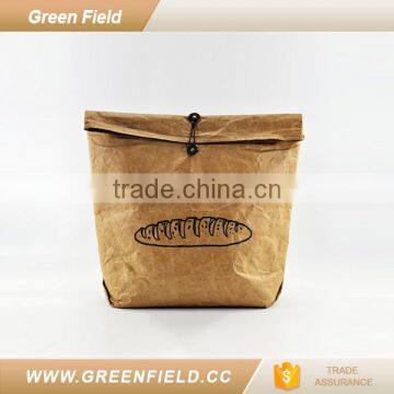 Green Field Tyvek Big Size Lunch Bag Food Organizer Storage Bag 2017