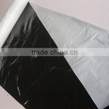 Agriculture PE Plastic Black and White Mulch Film in Rolls photo-2