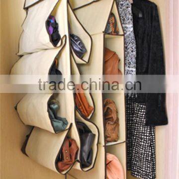 sundries storage non-woven Wall Pocket, Storage Organizer pocket, foldable haning wall bag