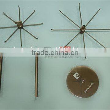 2-Tier Rotating Metal Wire Counter Key Chain Display Rack photo-3