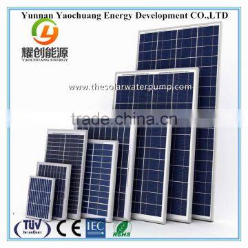 Yaochuang PV Solar panel solar cells solar generator 5kw/3kw/2kw/1kw for off grid/on grid/solar water pump system