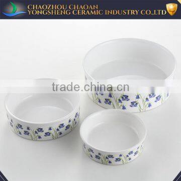 Wholesale dog bowl ceramic pet product of dog pet feeders