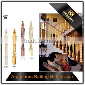 Luxury Design Decorative Powder Coated Aluminum Indoor Stair Baluster photo-4