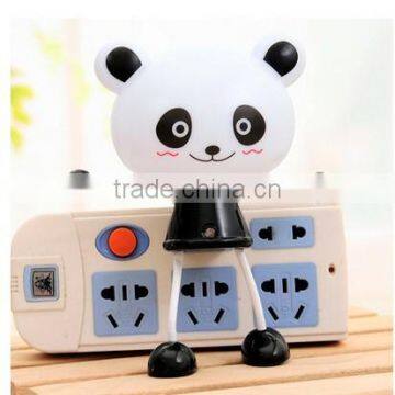 Plug Cartoon Animal Bear Led Motion Sensor Night Light