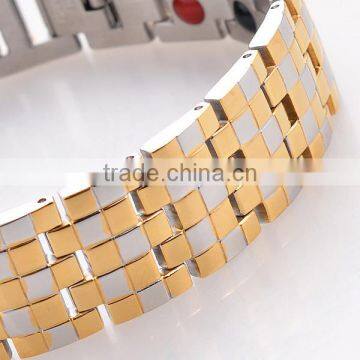 Arthritis Pain Relief Double Strength Magnetic Elements Therapy Magnetic Bracelets for Men photo-4