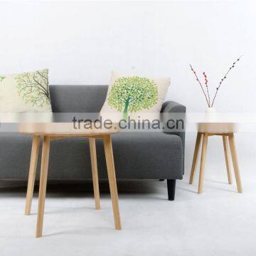 Living Room Collection Natural MDF Top Solid Bamboo Coffee Table photo-2