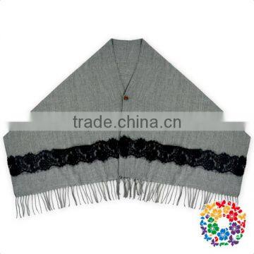 Two Style Cotton Scarf Warm Winter Shawl High Quality Knitting Scarf photo-3