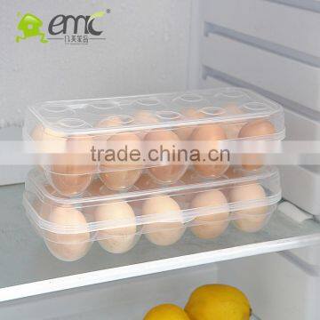 Emc Clear Plastic Material Egg Storage Box, Food Grade Material Clear Egg Plastic Box For Storage photo-3