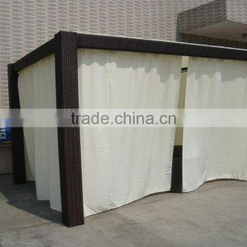 High Quality Waterproof Outdoor Garden Rattan Pavilion Gazebo photo-5