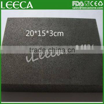 LEECA 3 cm thickness stone/ steak grill stone