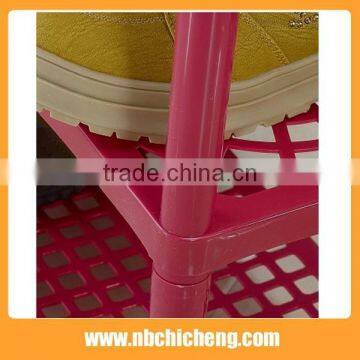 4 Layers Plastic Waterproof Shoe Rack photo-5