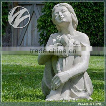 Apartment Garden Design Natural Stone Modern Sculptures photo-6