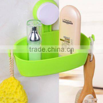 Vacuum Suction Cup Bathroom and Kitchen Plastic Shelf/holder photo-2