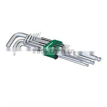 9PCS EXTRA LONG BALL POINT HEX KEY SET