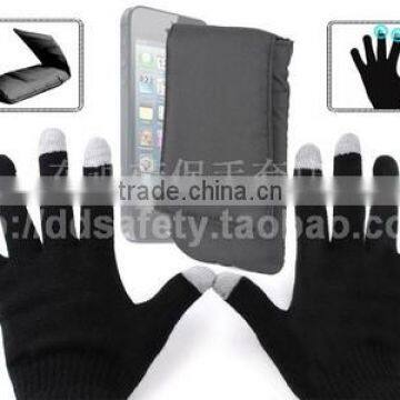 DDSAFETY High Quality Cheap Black Touch Glove photo-2