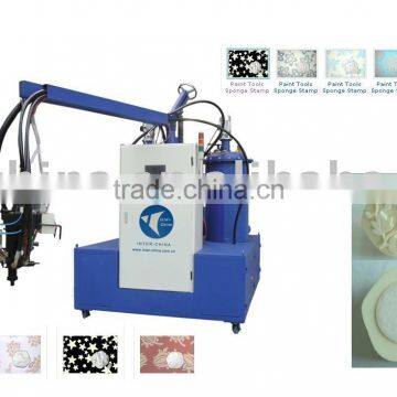 Sponge stamp machine